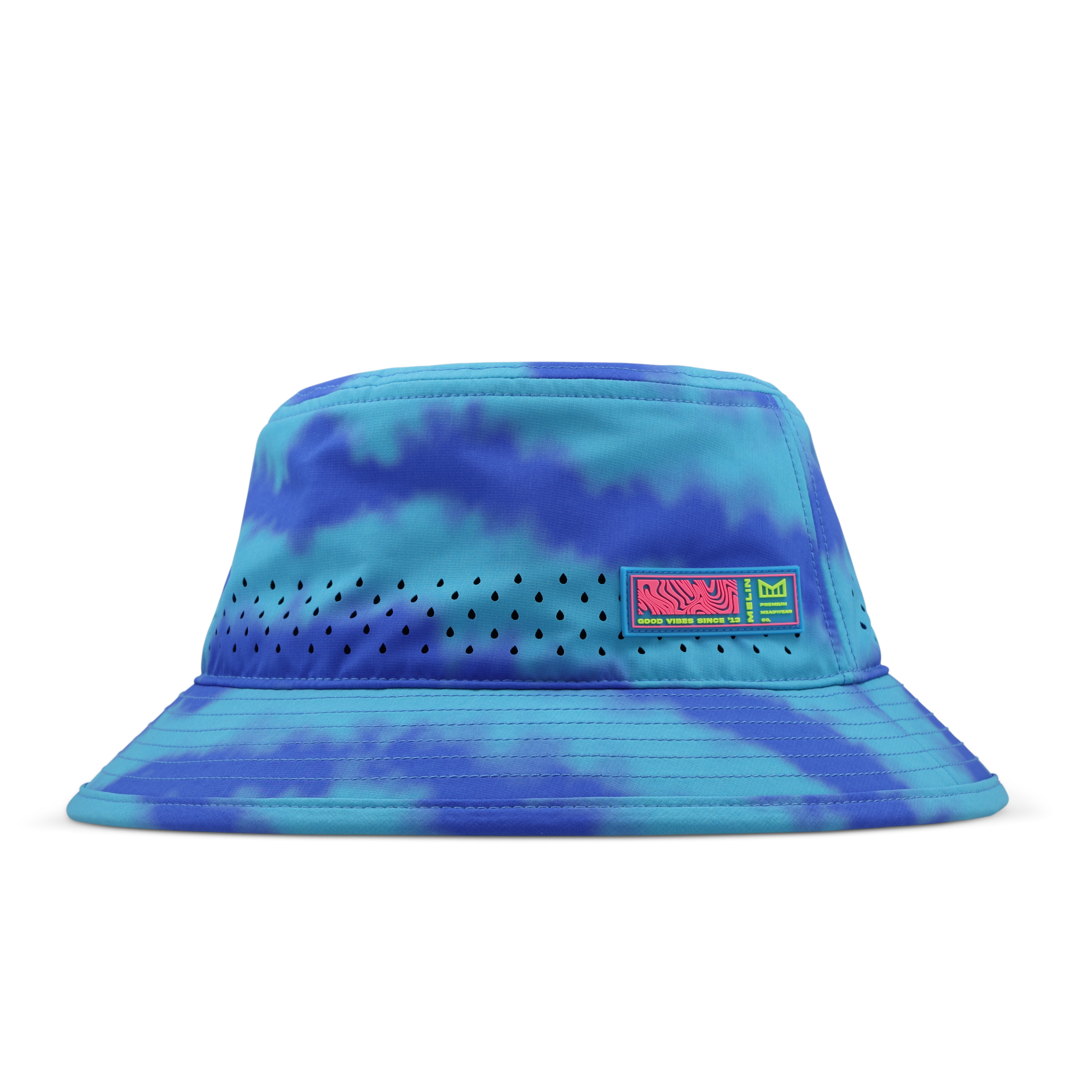 Caddy Neon Tie Dye Hydro - Electric Blue ·4